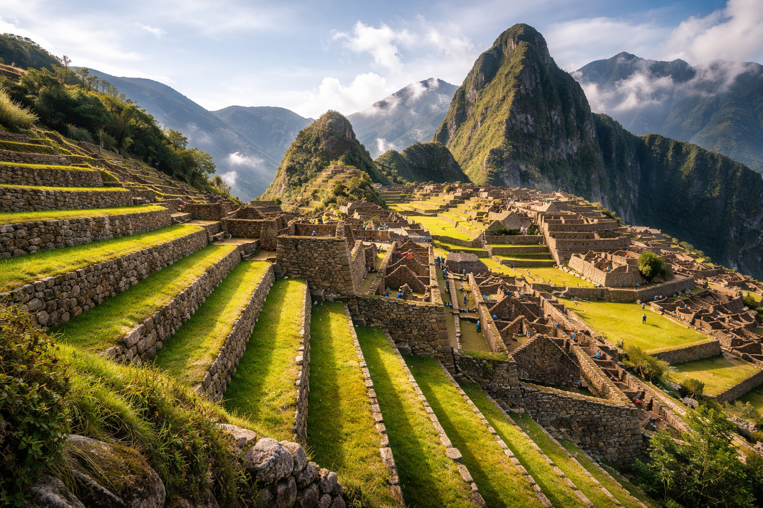Machu Picchu Terraces