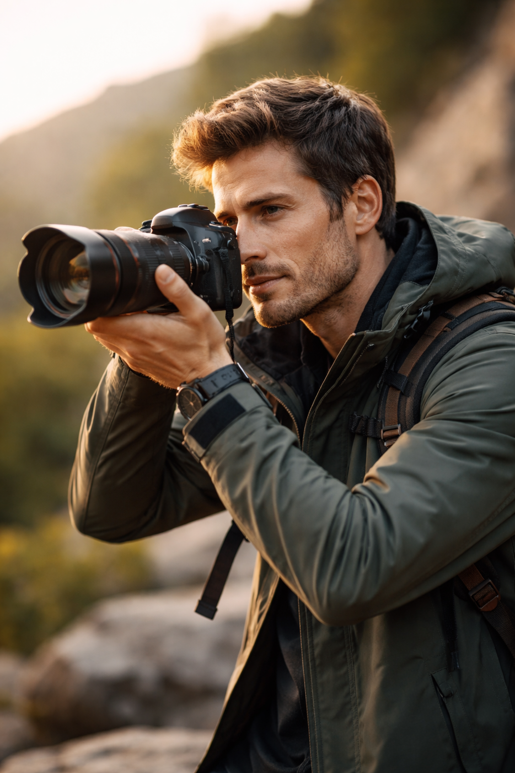 Travel Camera with Zoom Lens