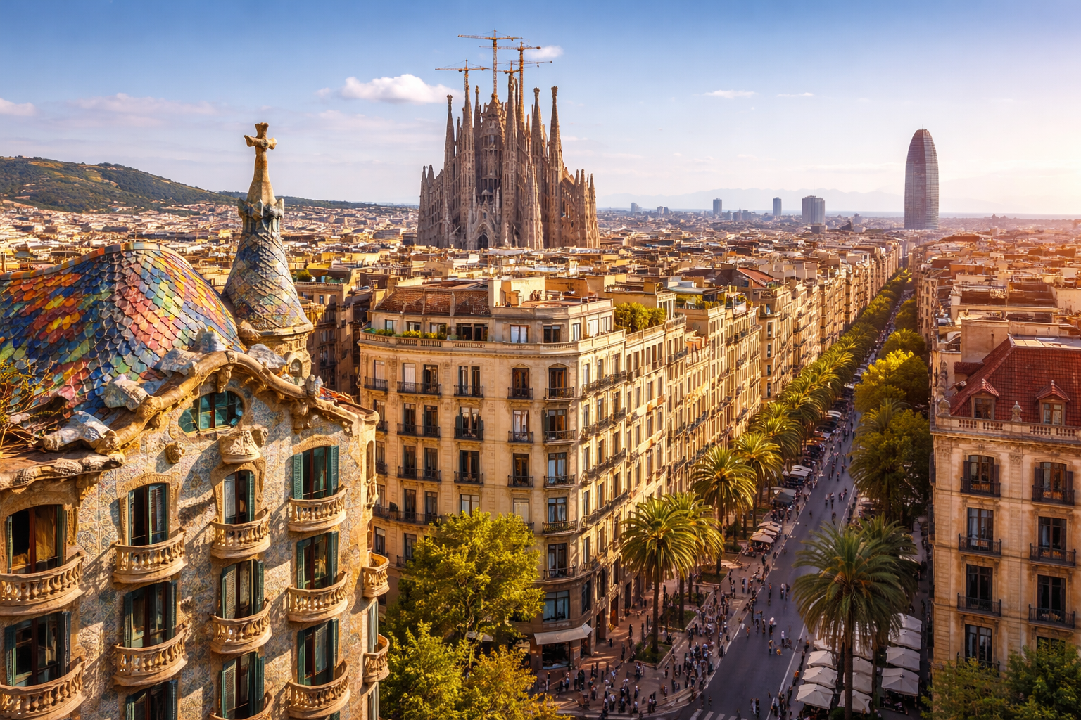 Architecture in Barcelona