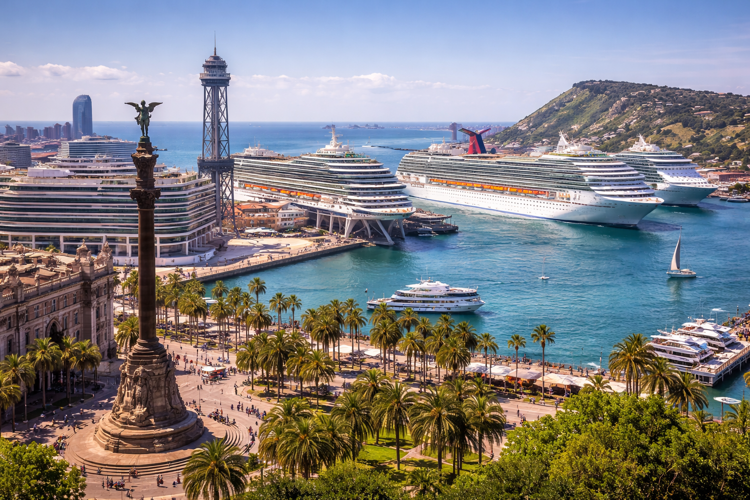 Barcelona cruise port