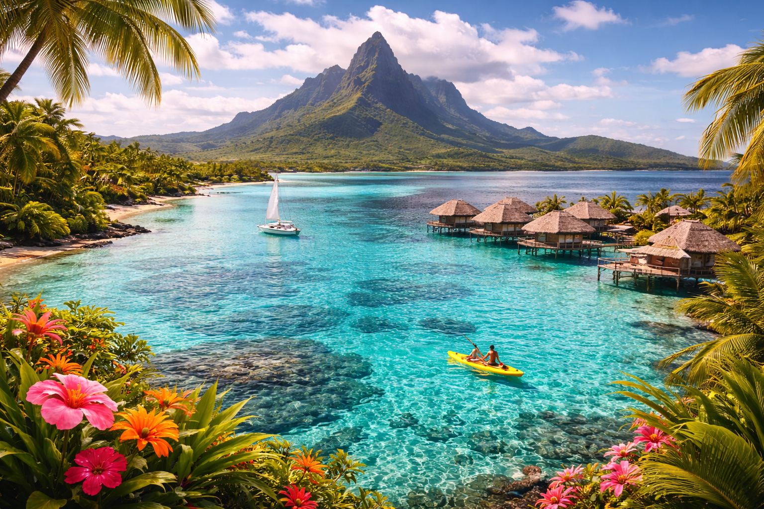 Bora Bora lagoon