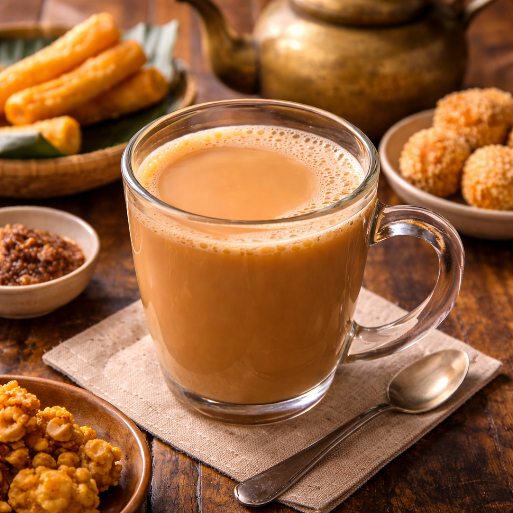 Burmese milk tea