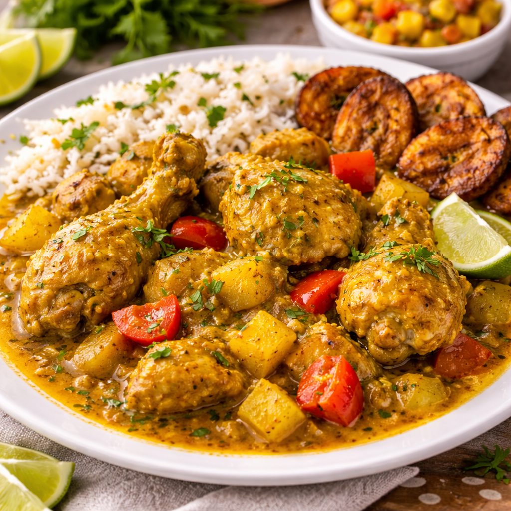 Caribbean curry in St. Thomas