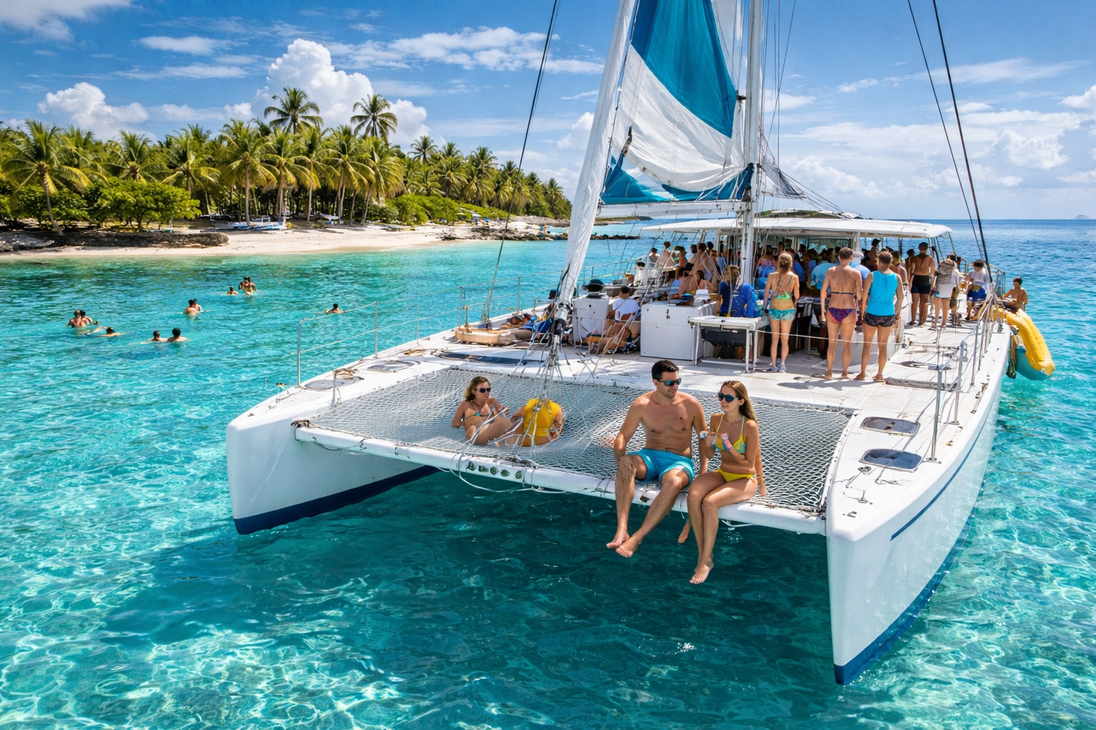 Catamaran excursion