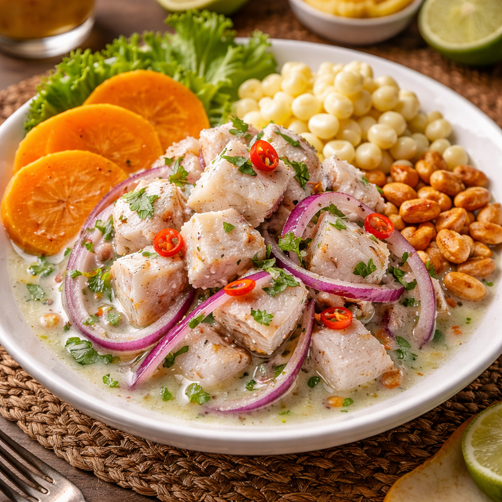Ceviche in Peru