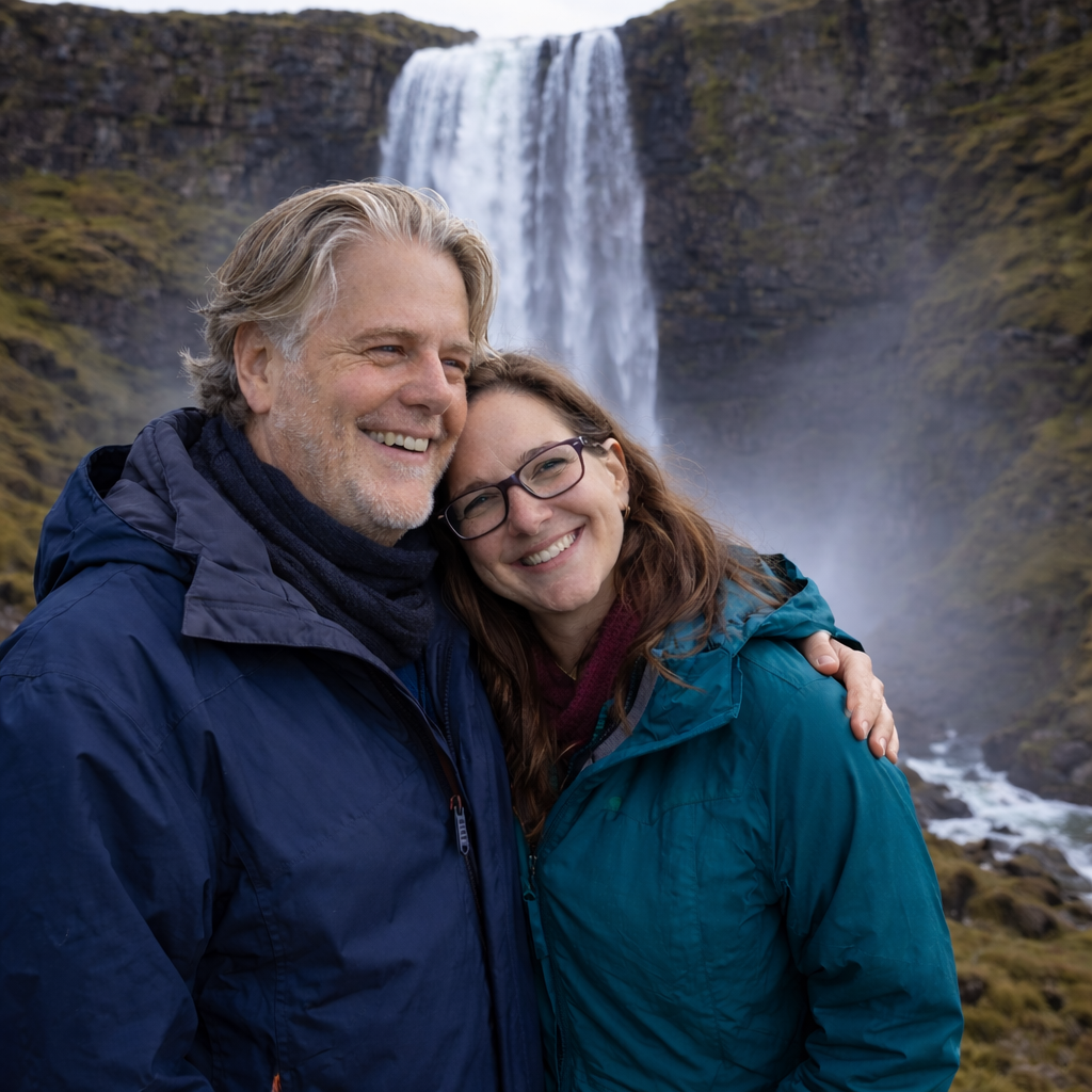 Chasing waterfalls in Iceland