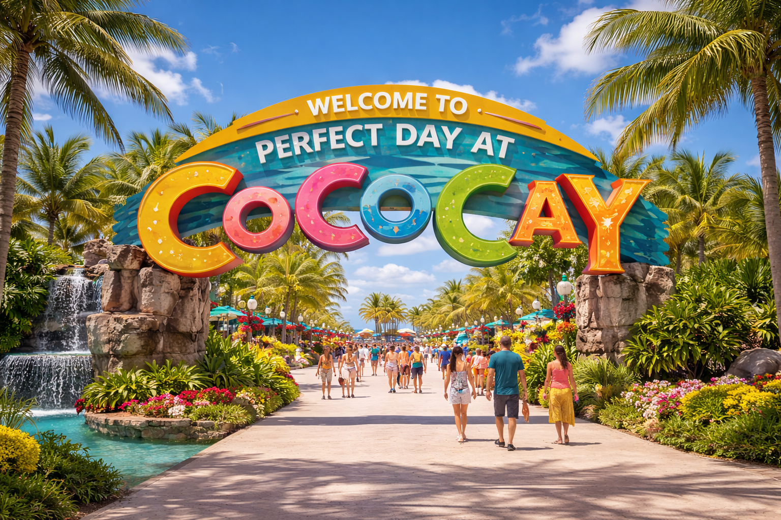 Entrance to Perfect Day at CocoCay