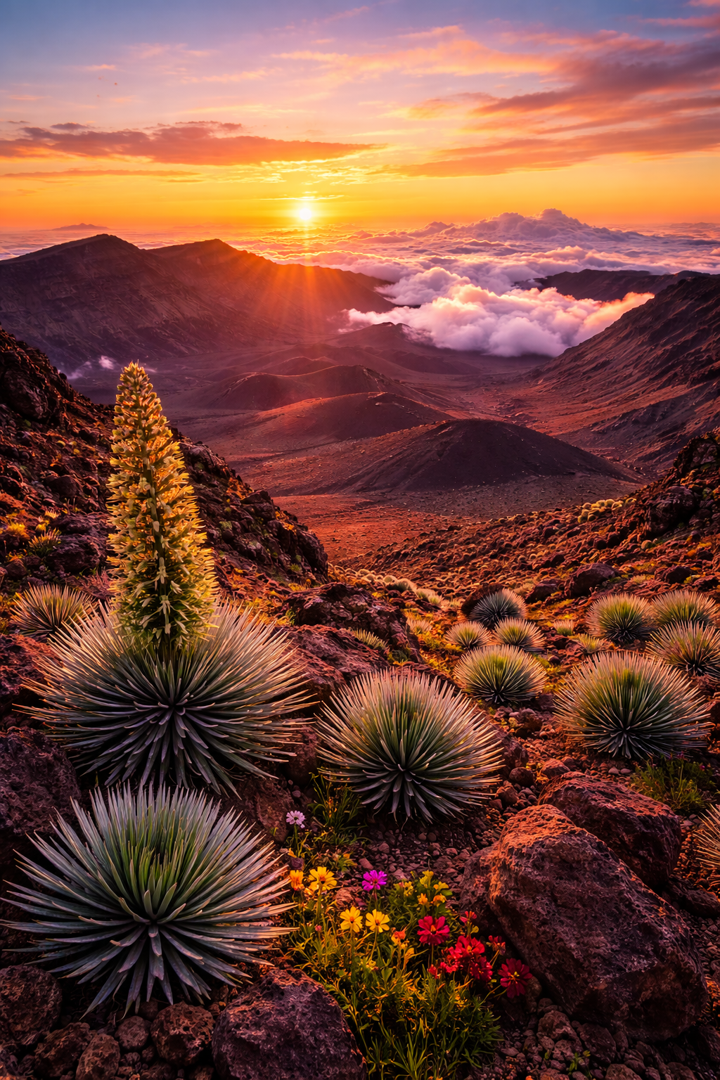 Haleakala landscape in Maui