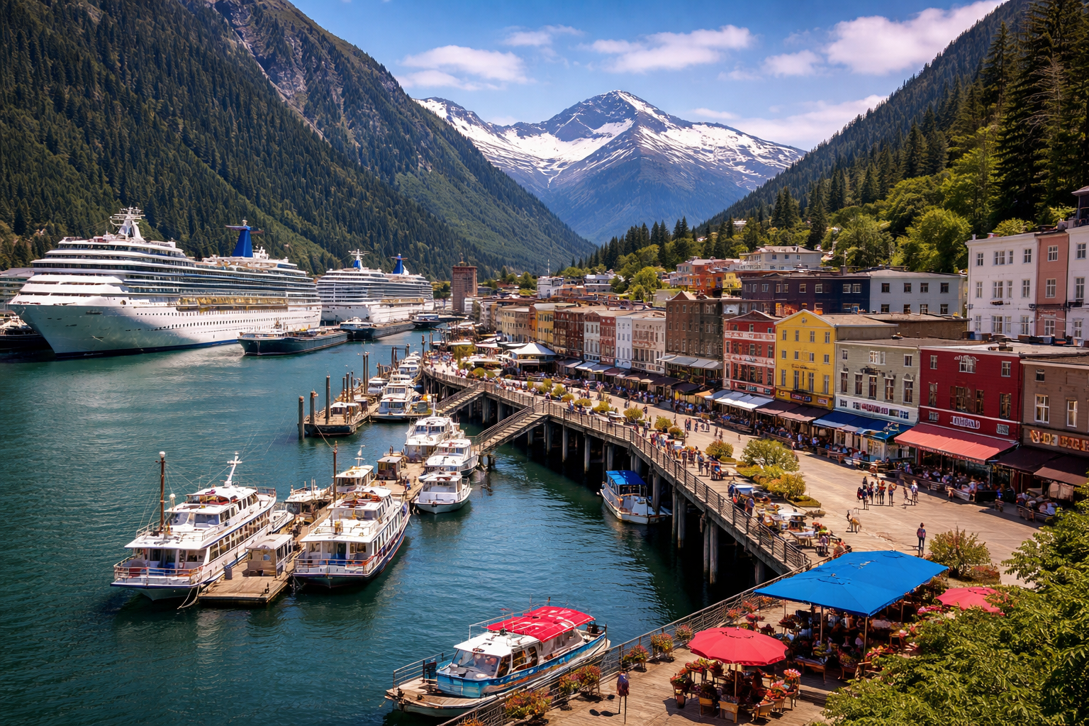 Waterfront in Juneau