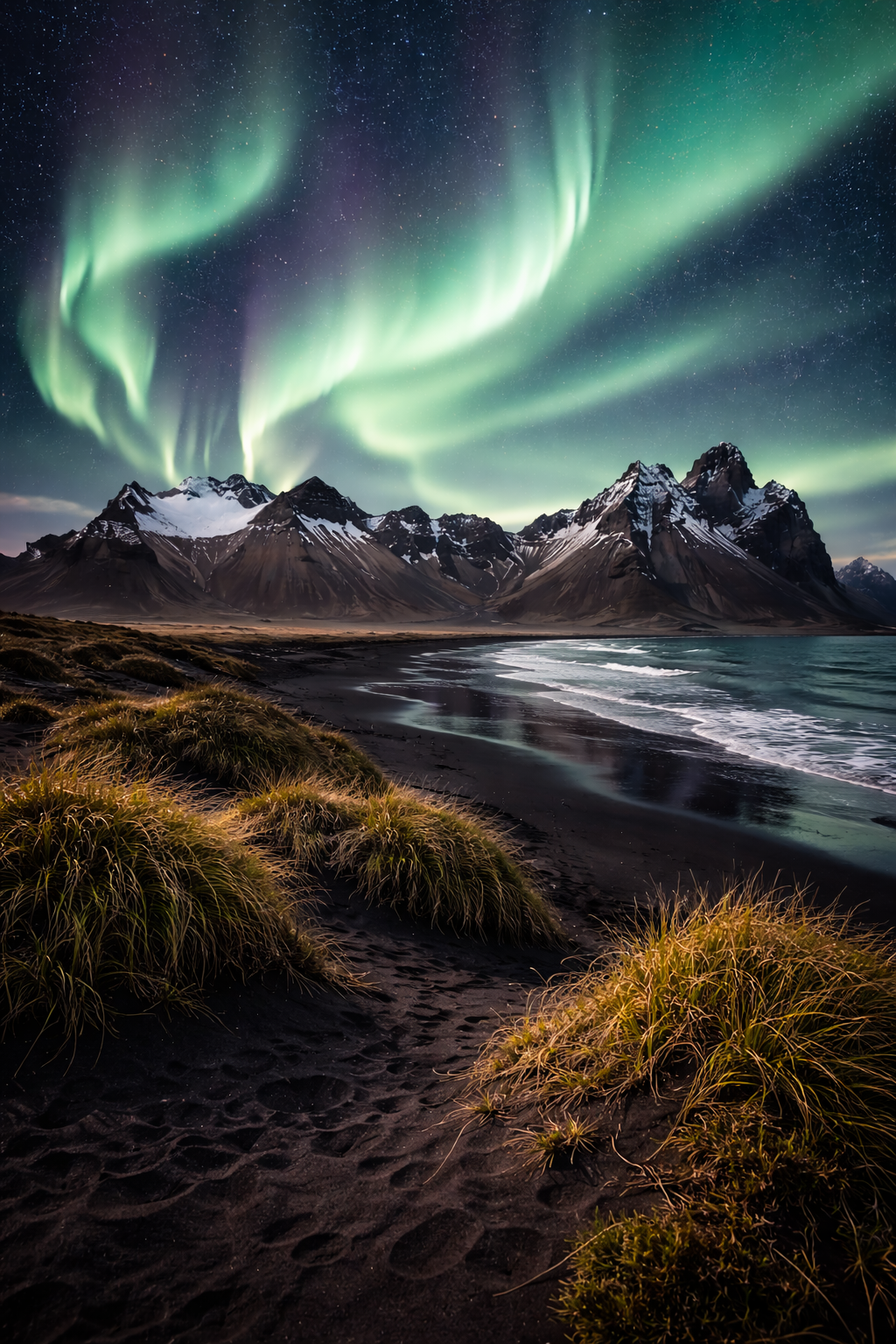 Northern lights in Iceland