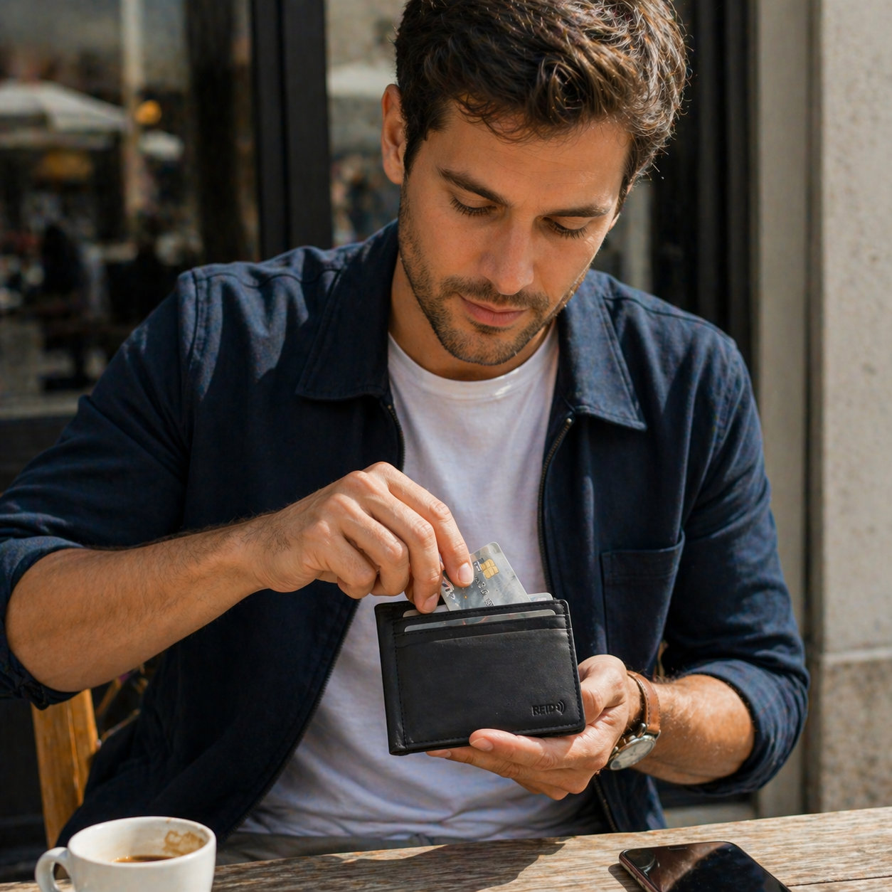 RFID blocking wallet