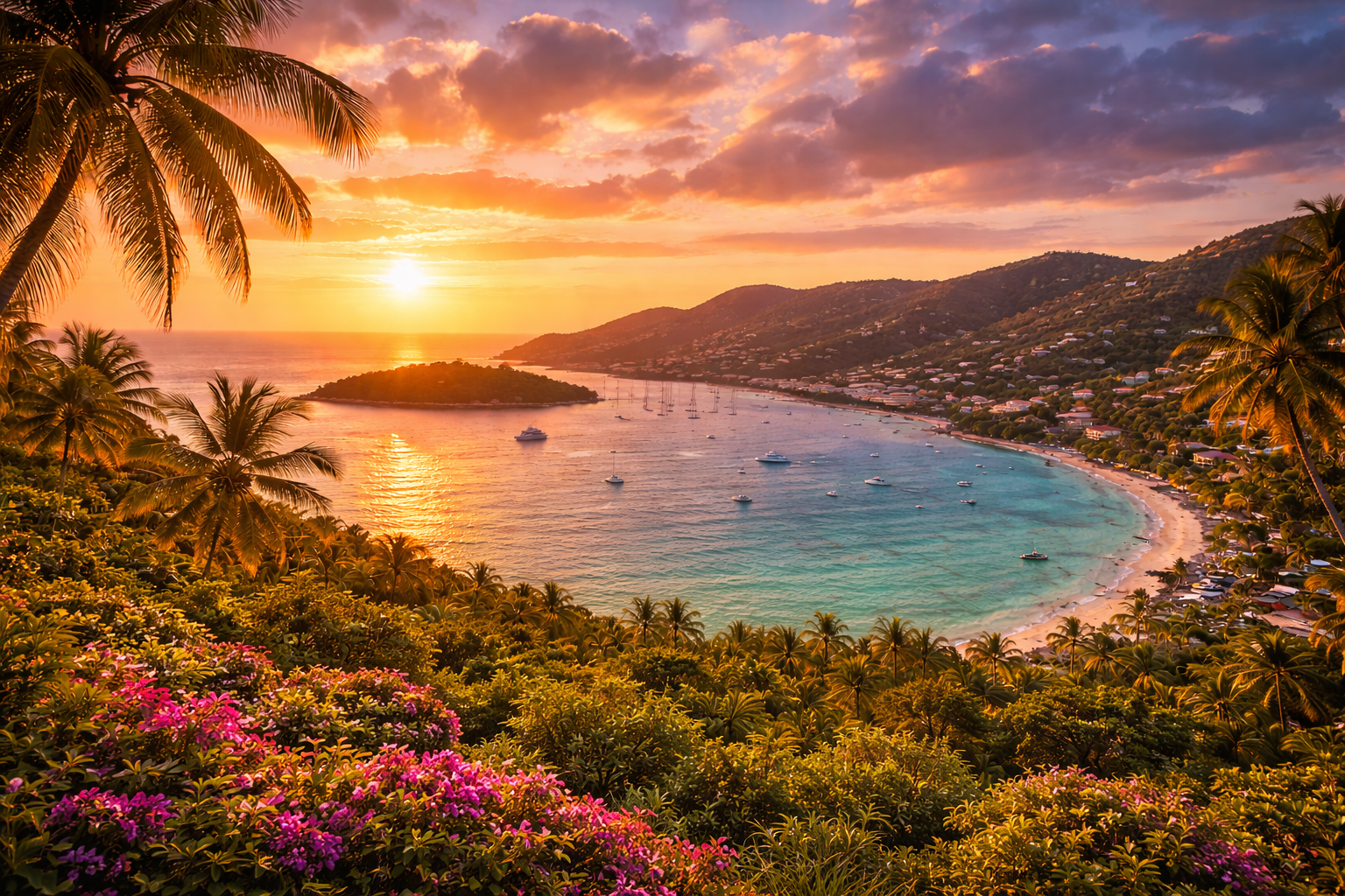 St. Thomas sunset