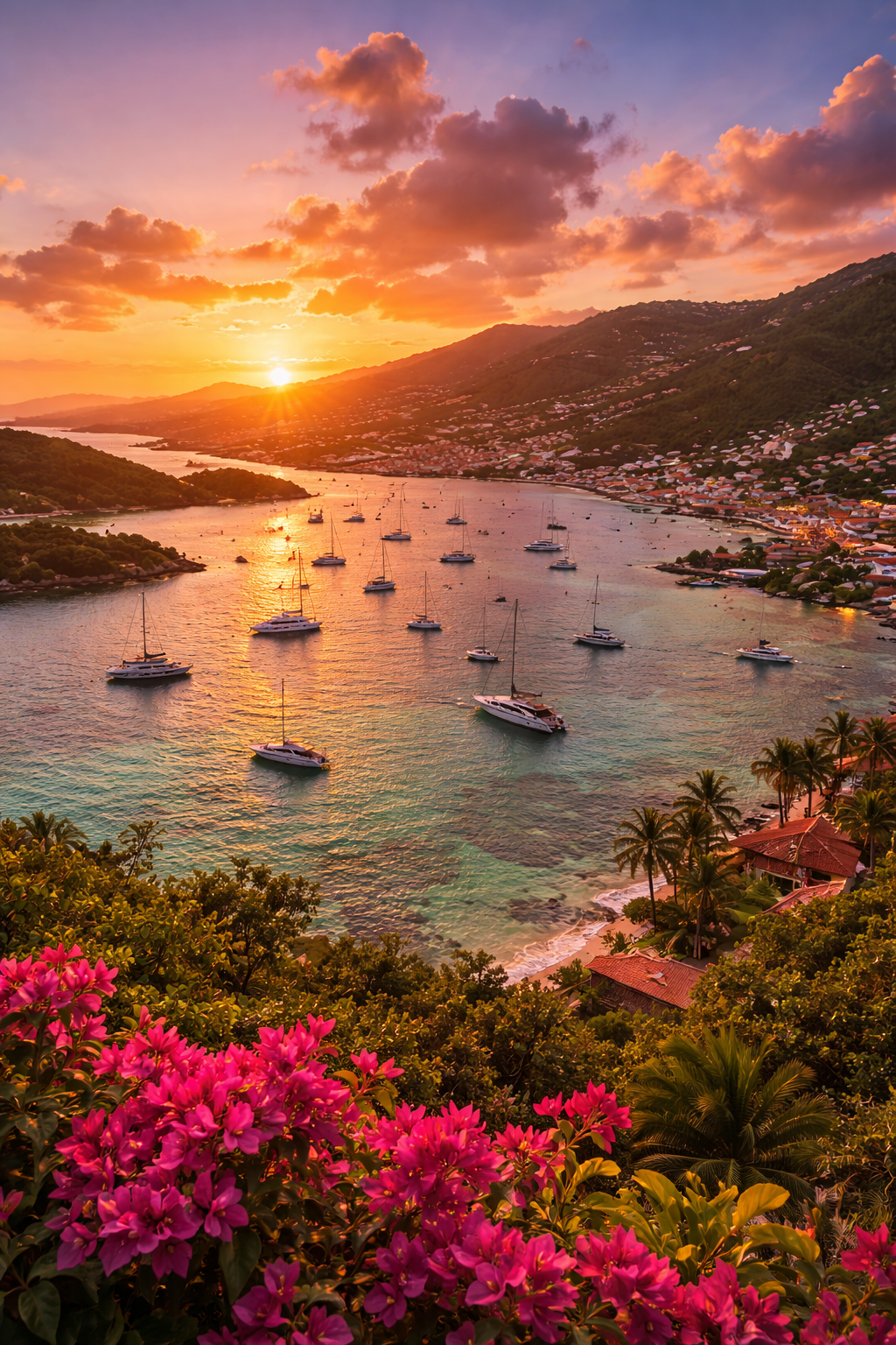 Sunset in St. Thomas