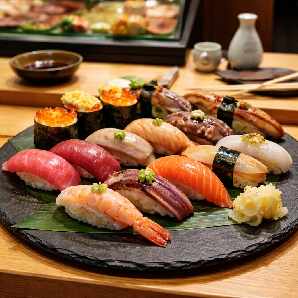 Sushi in Tokyo