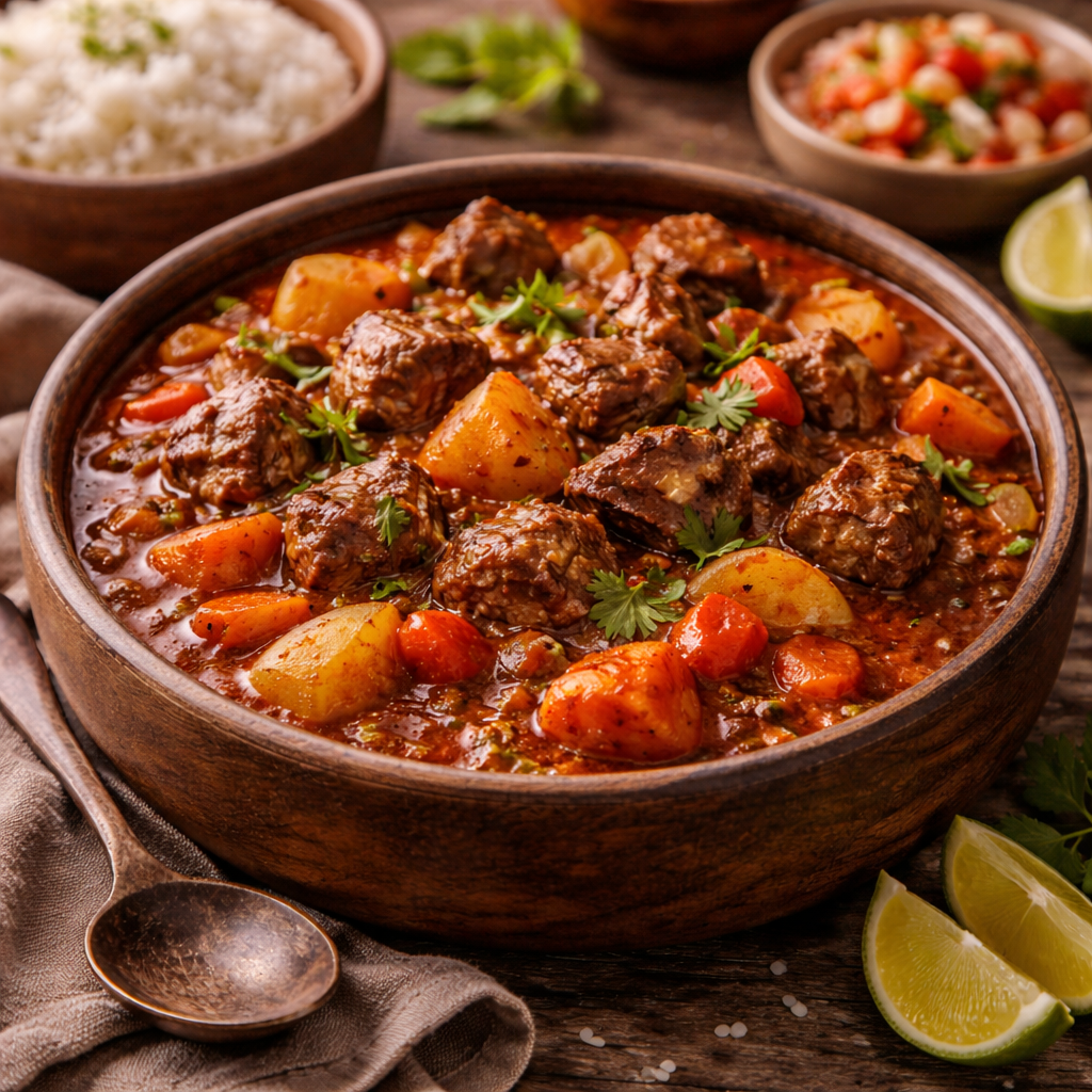 Tanzanian stew near Serengeti