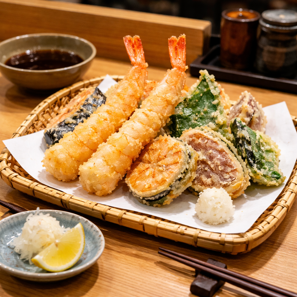 Tempura in Tokyo
