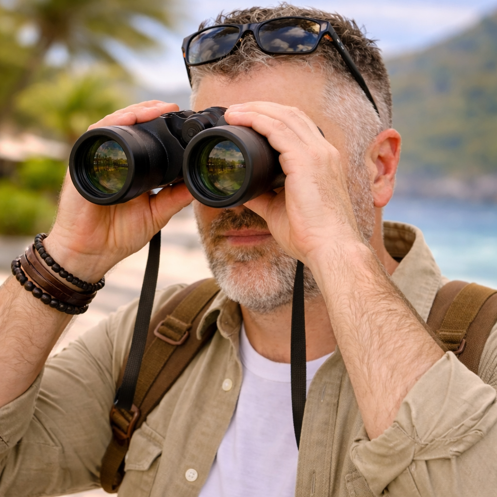 Binoculars for Serengeti safari