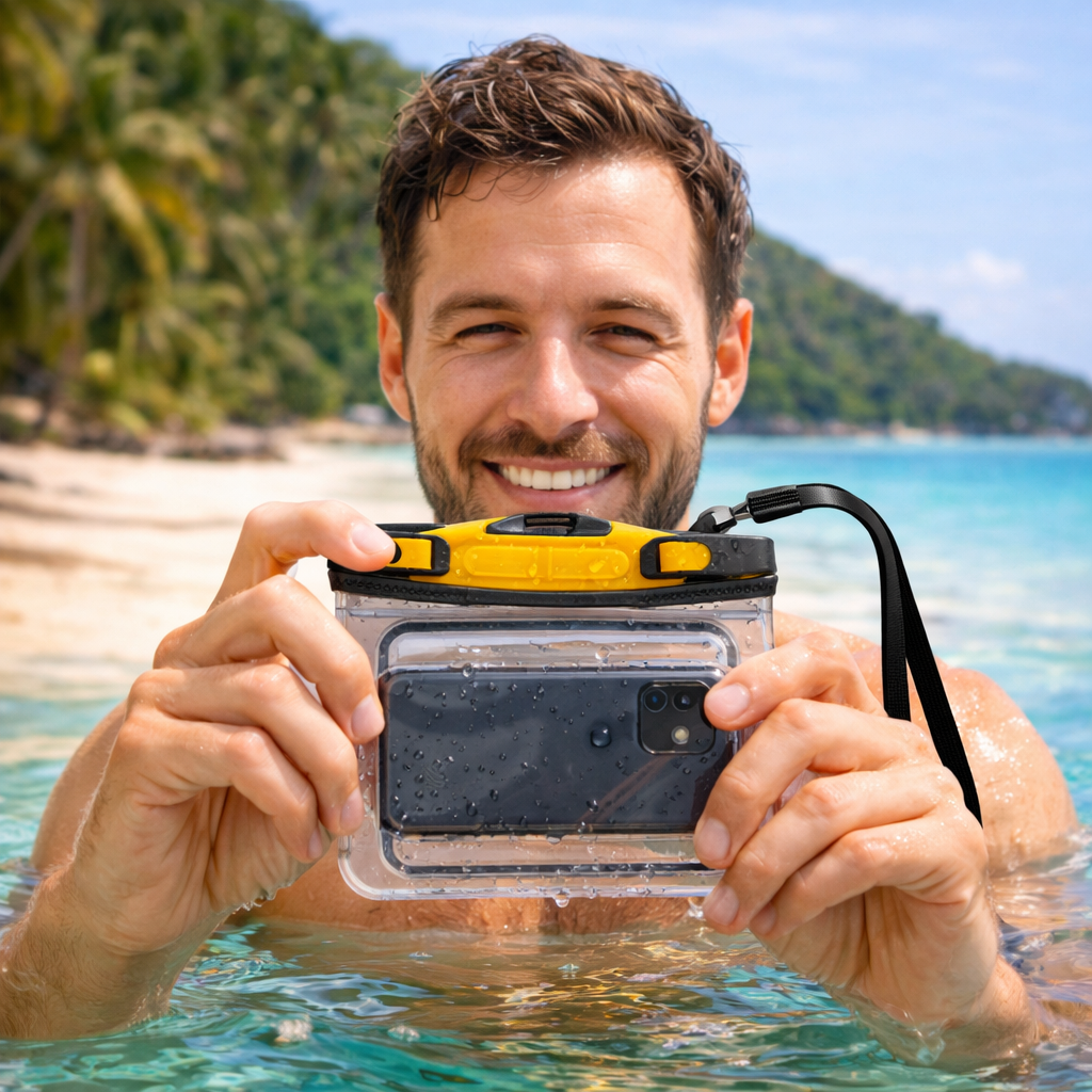 Waterproof phone pouch