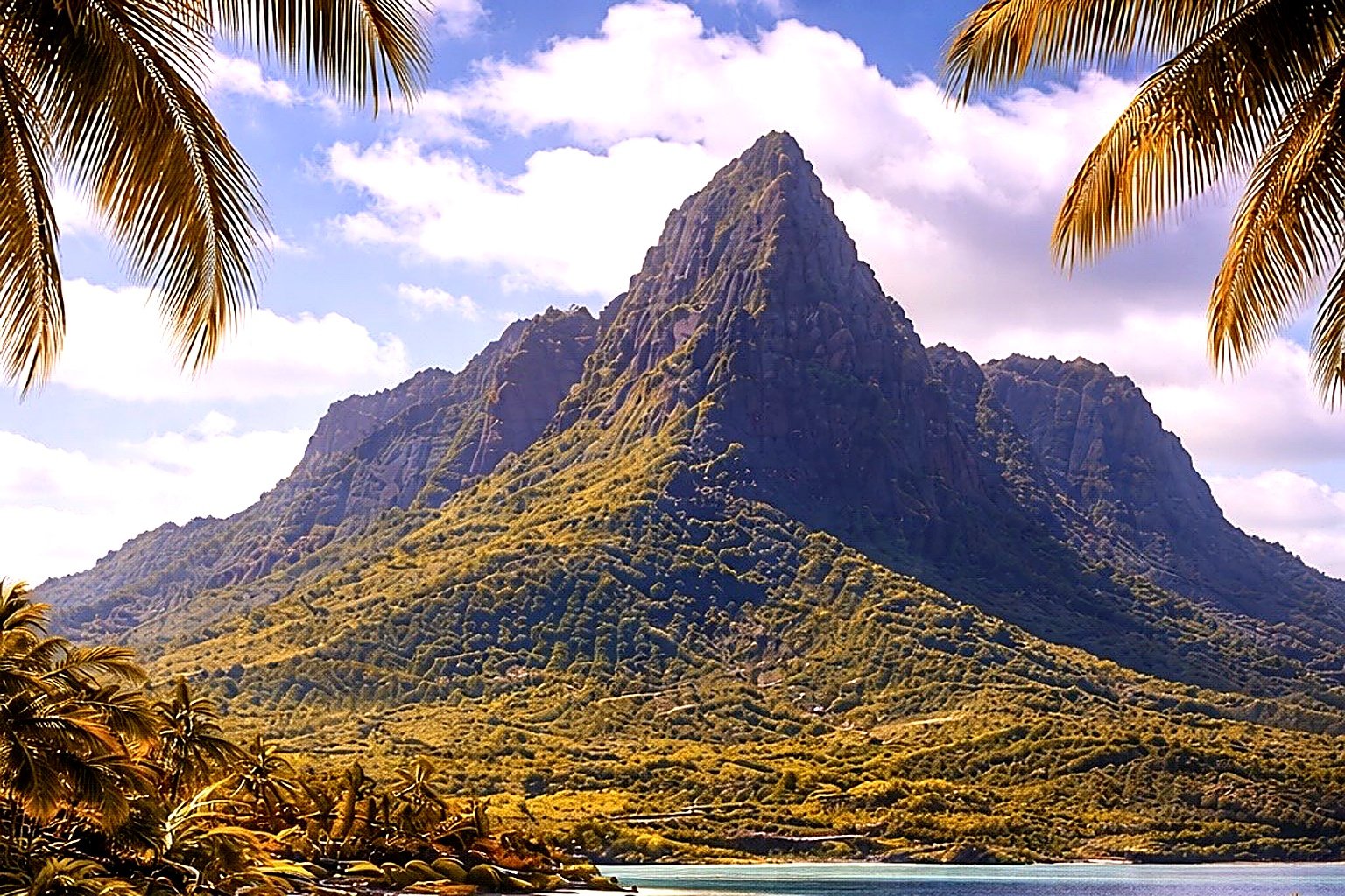 Mount Otemanu in Bora Bora