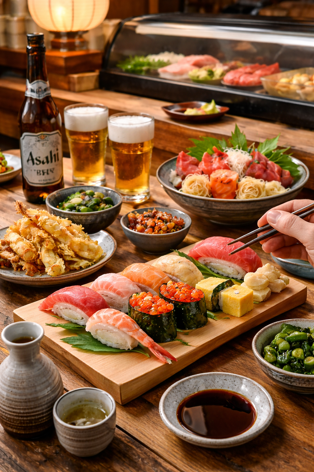 Tokyo food and sushi experience