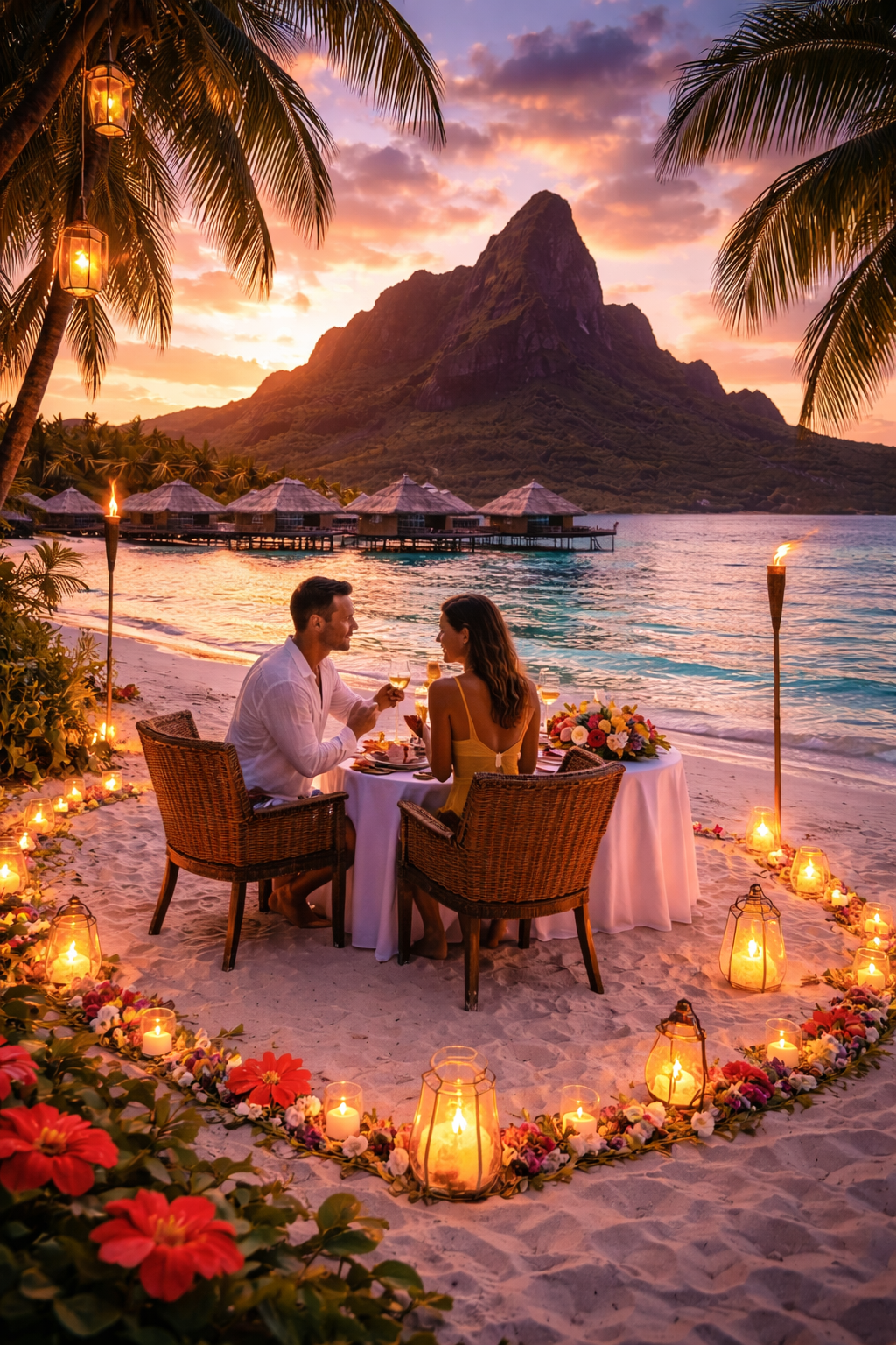 Romantic getaway in Bora Bora
