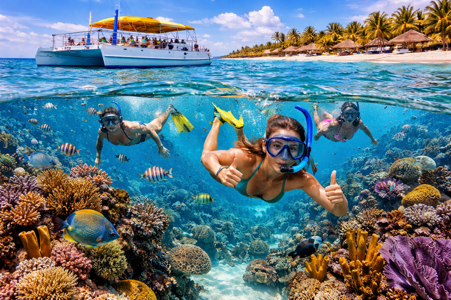 Snorkeling in Cozumel