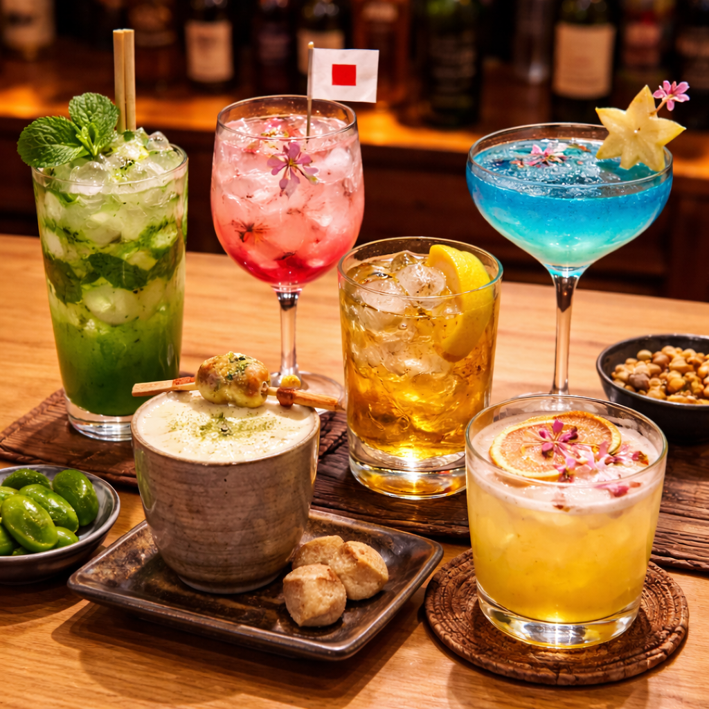 Japanese cocktails in Tokyo