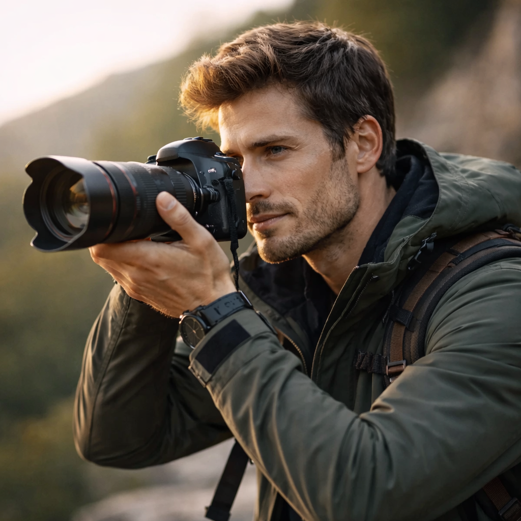 Travel Camera with Zoom Lens