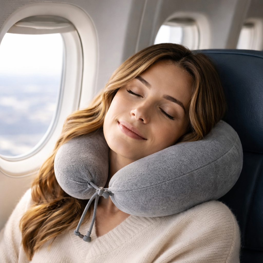 Travel neck pillow