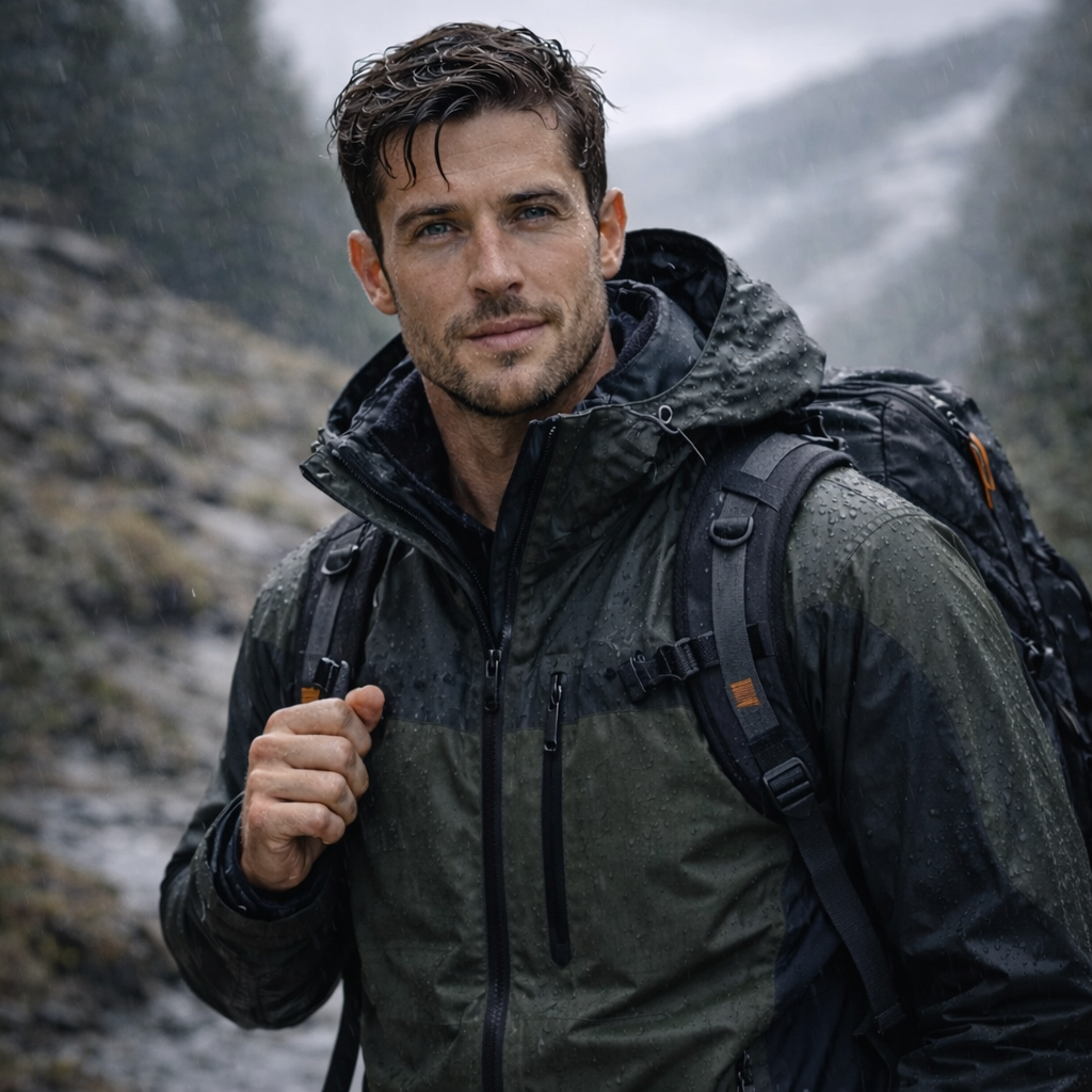 Waterproof jacket for Iceland