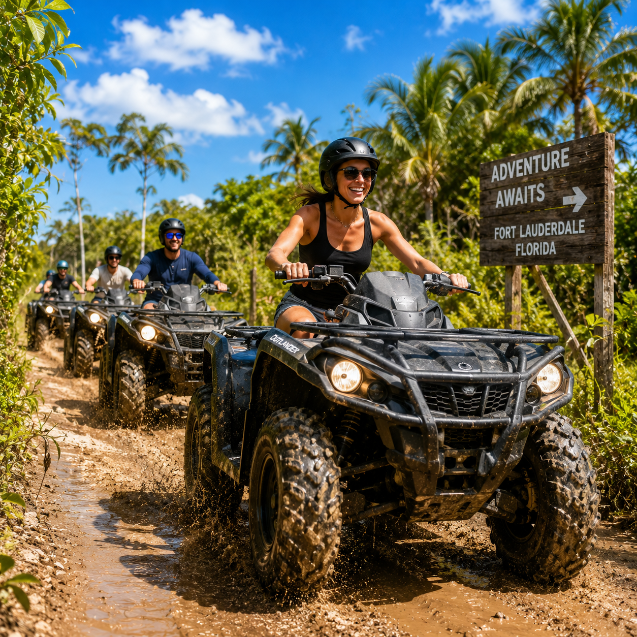 ATV adventure tour near Fort Lauderdale