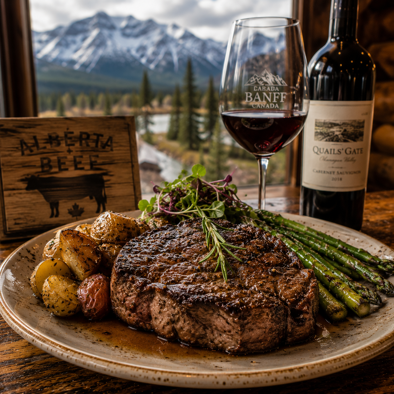 Alberta Beef in Banff