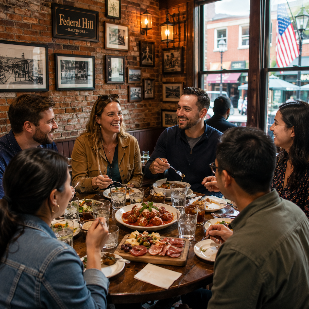 Federal Hill food tour Baltimore