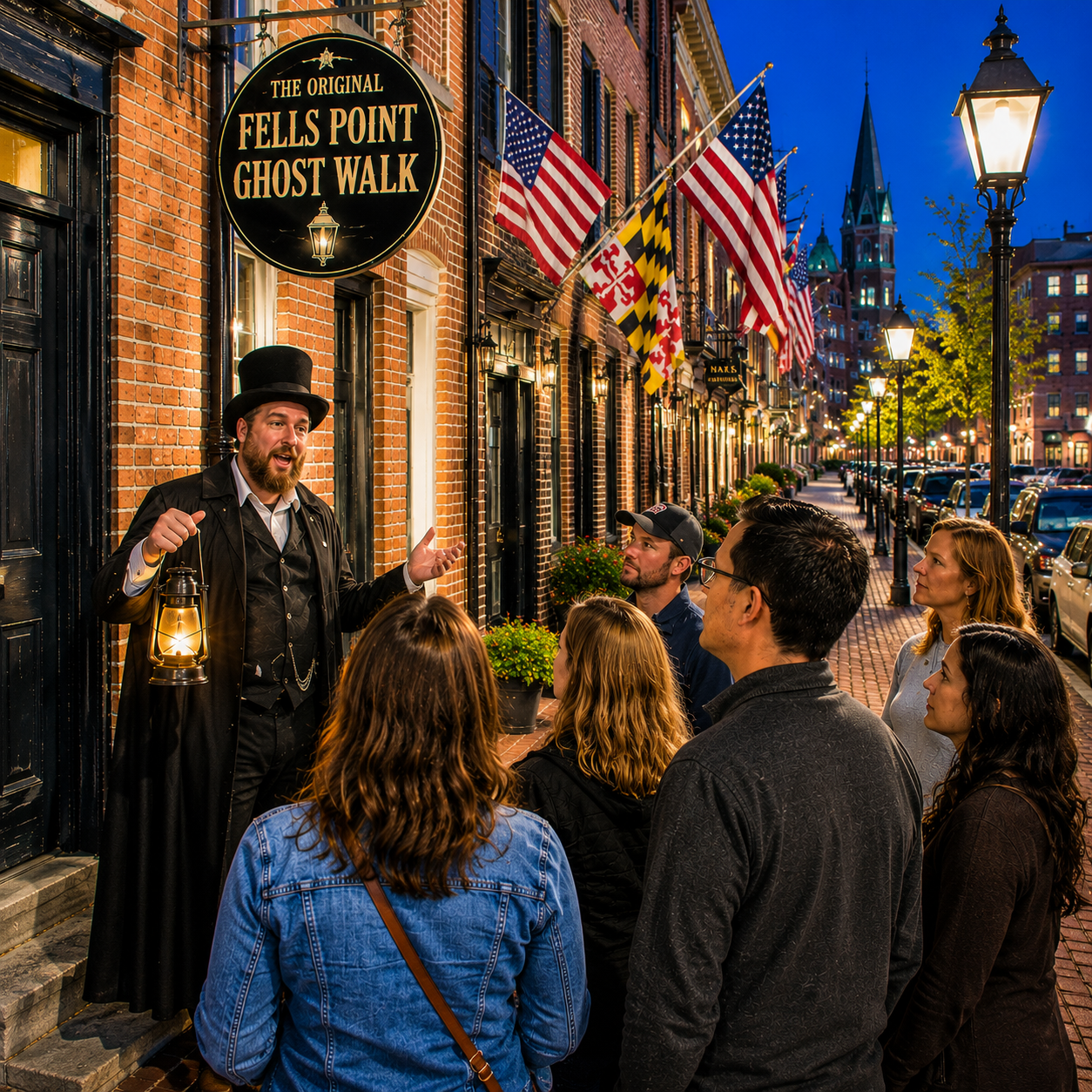 Original Fells Point ghost walk Baltimore