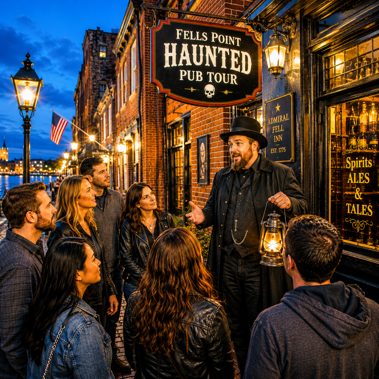 Fells Point haunted pub tour Baltimore