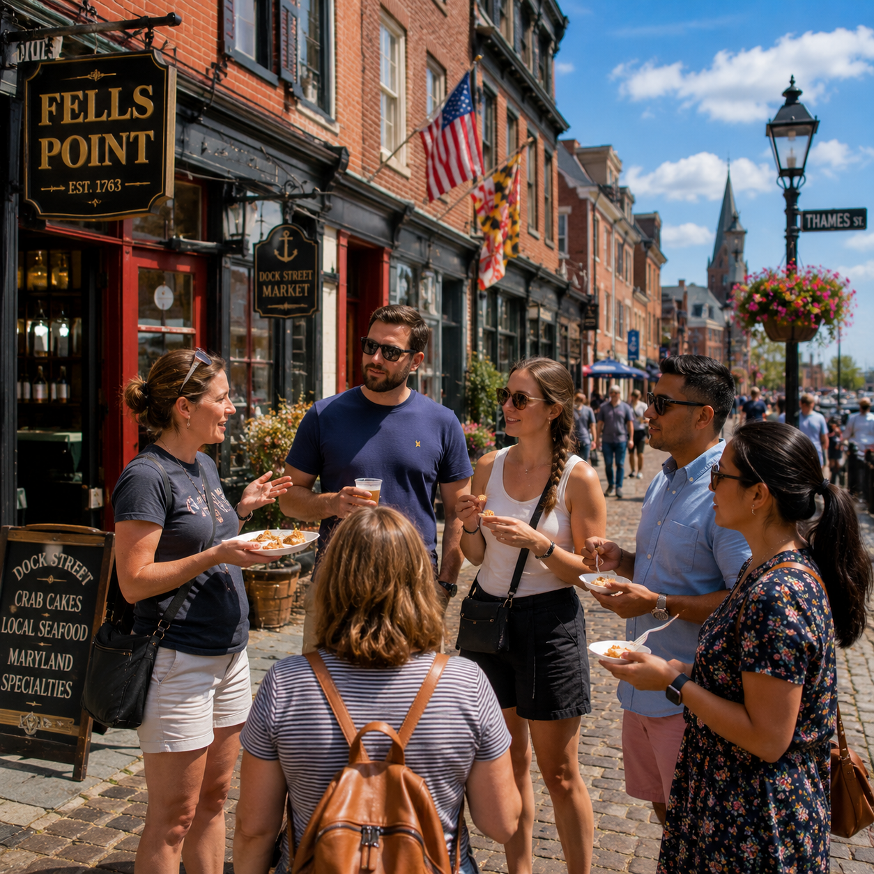 Fells Point food tour in Baltimore