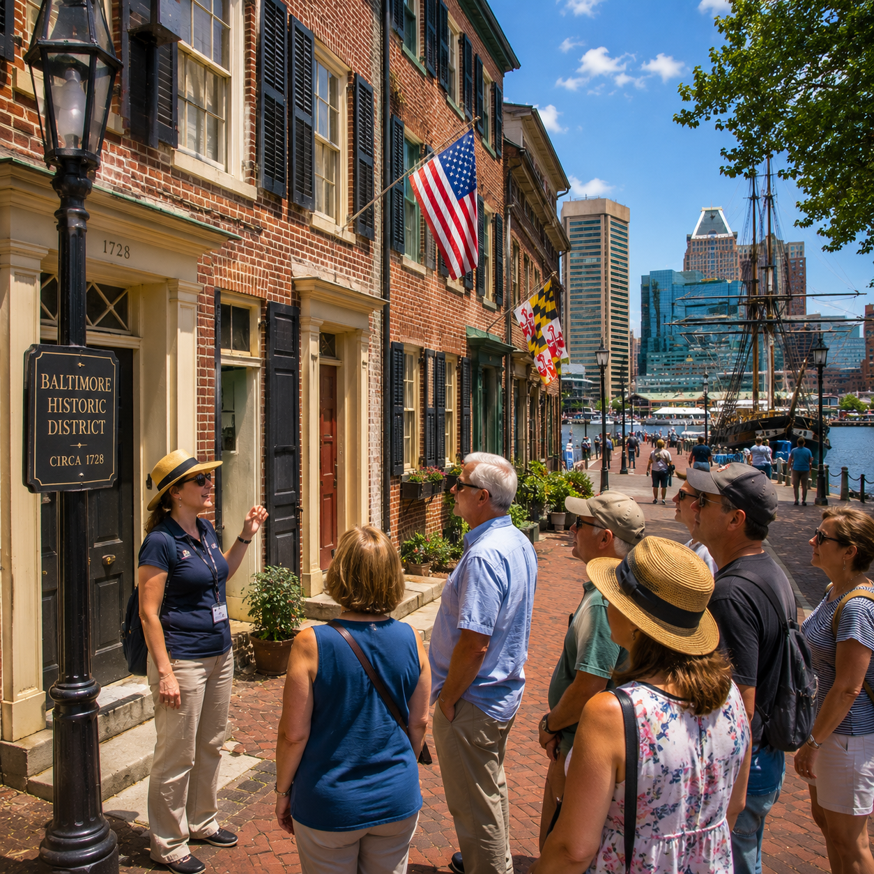 Baltimore historical sightseeing tour