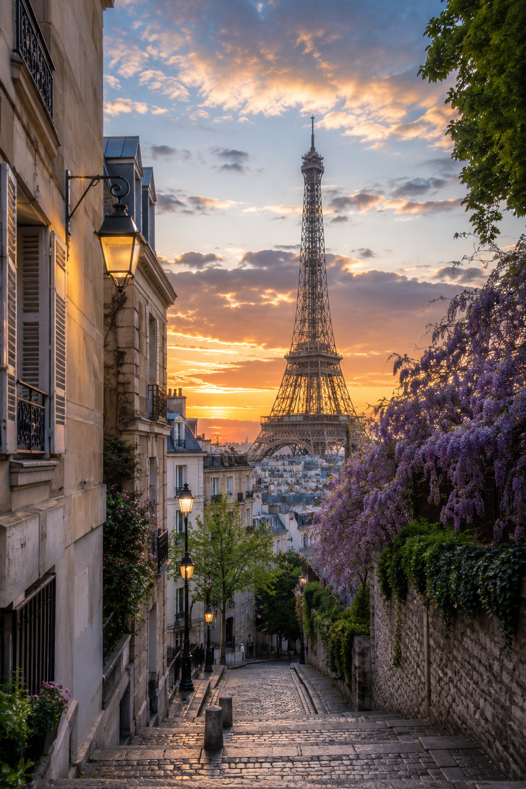 Seine River views in Paris