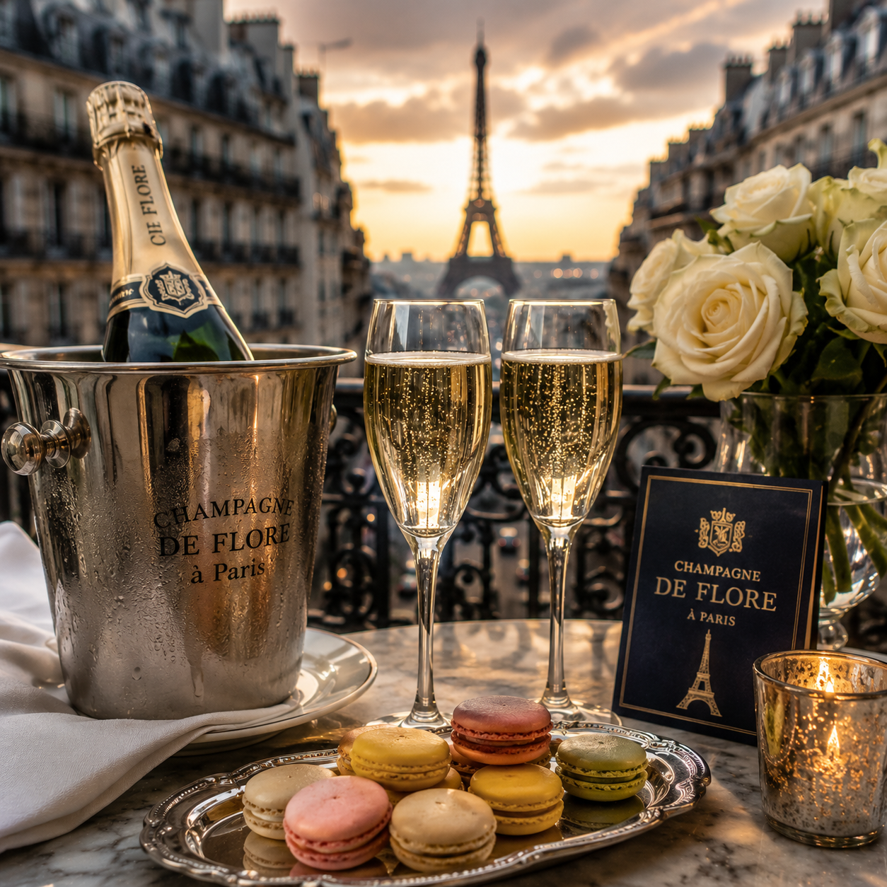 Champagne in Paris