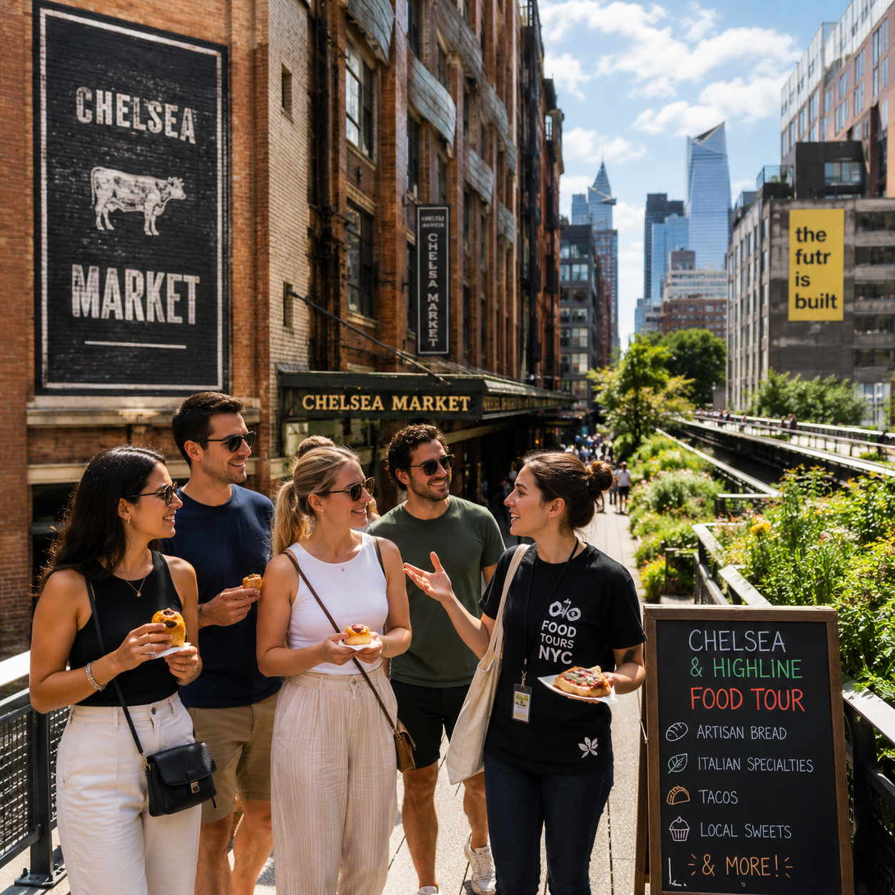 Chelsea Market and High Line food tour