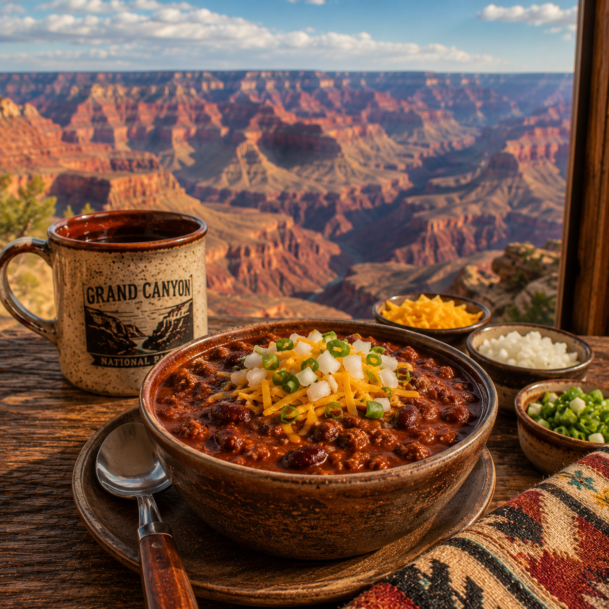 Chili near the Grand Canyon