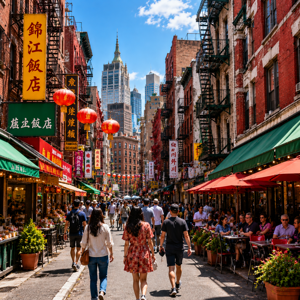 Chinatown and Little Italy food tour in New York City