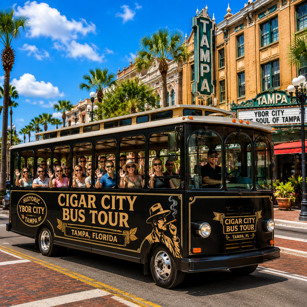 Tampa Cigar City Bus Tour