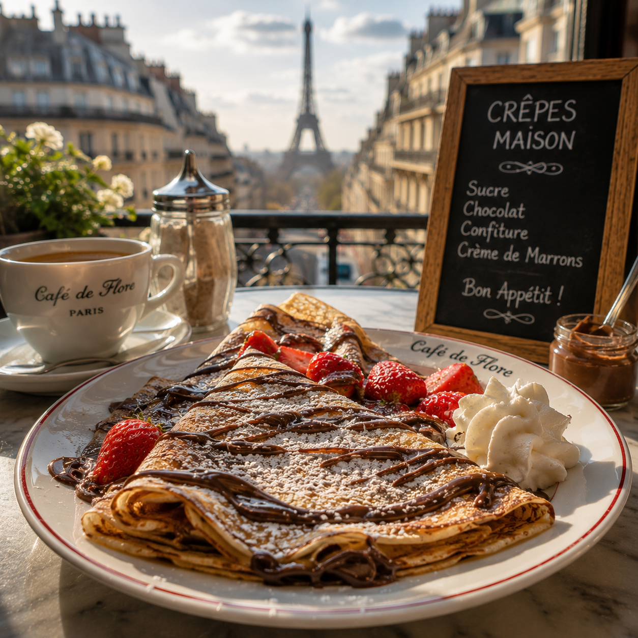 Crepes in Paris