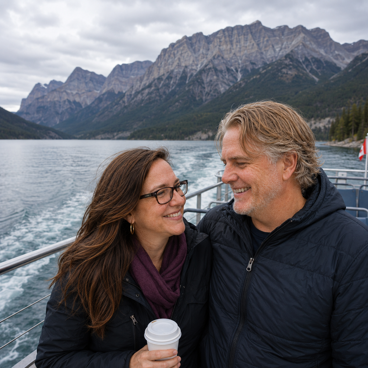 Lake Minnewanka cruise