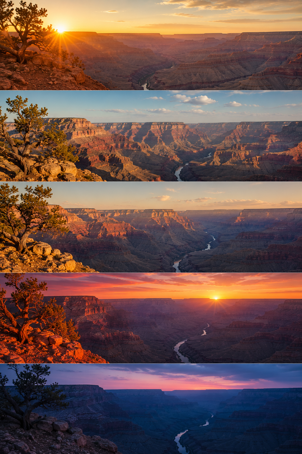 Grand Canyon desert light