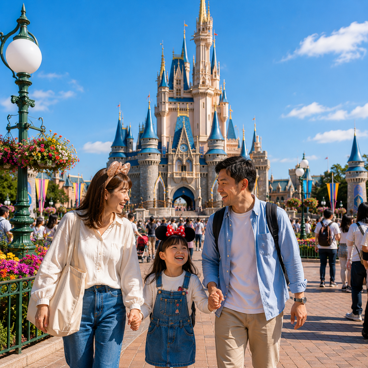 Tokyo Disneyland experience with private transfer