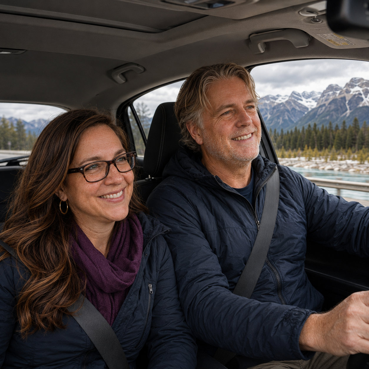 Icefields Parkway scenic drive