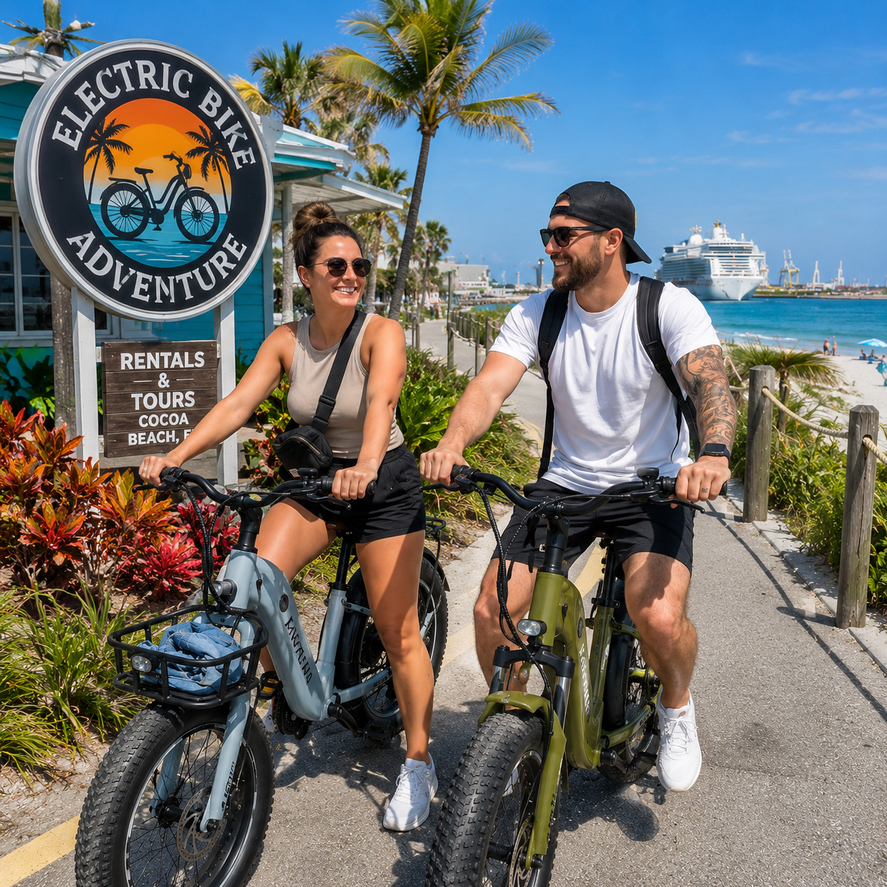 Electric bike tour Cocoa Beach