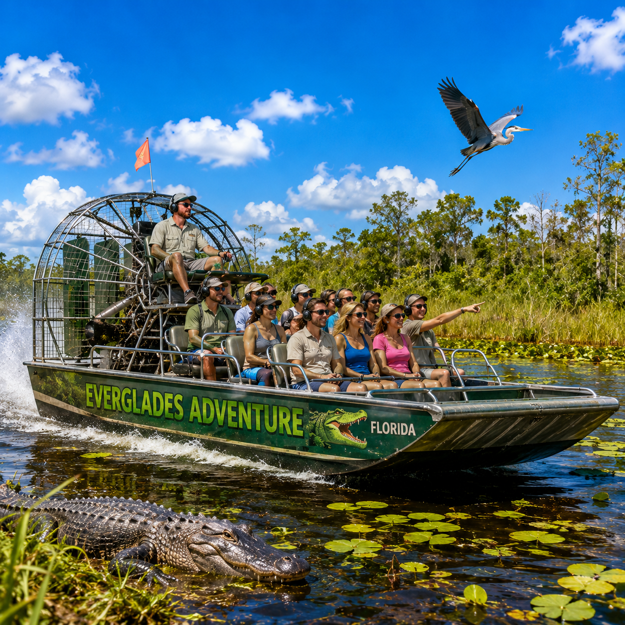 Everglades adventure near Fort Lauderdale